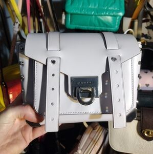 Lavender Michael Kors Small Manhattan Satchel